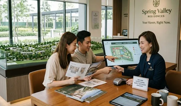 Booking Procedure at Prestige Spring Valley
