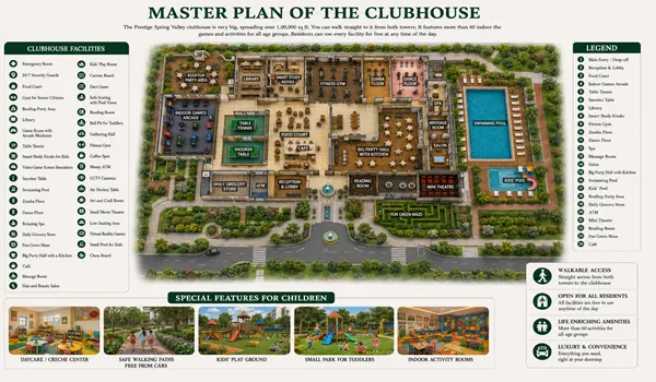 Master Plan of the Clubhouse